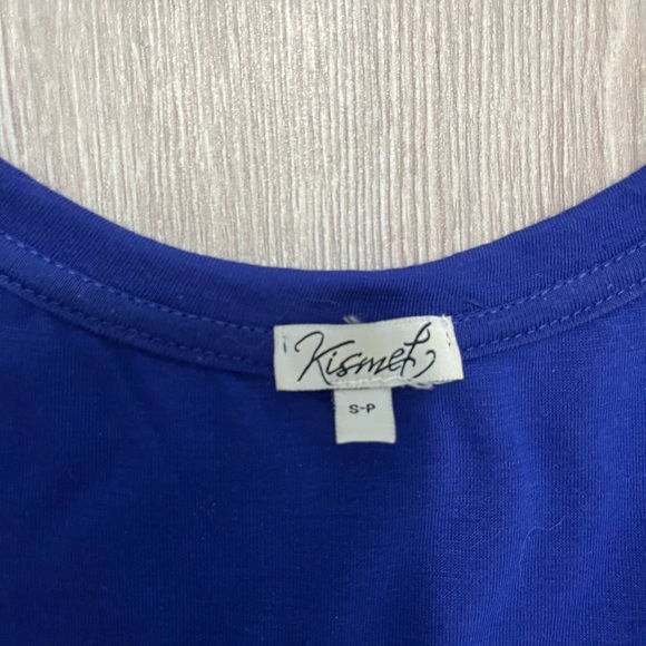 NWOT Kismet blue tank top size small - Picture 2 of 5